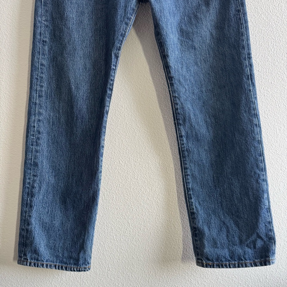 Vintage Levi’s 501 Original Fit Straight Leg Jeans Blue Denim Button Fly Classic - Picture 6 of 11